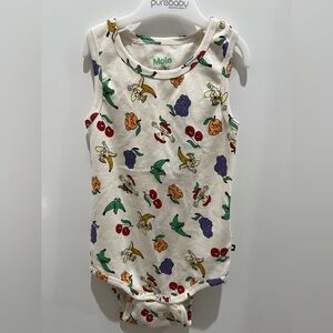 Molo Kids Colorful Fruit Tank Top - Cream